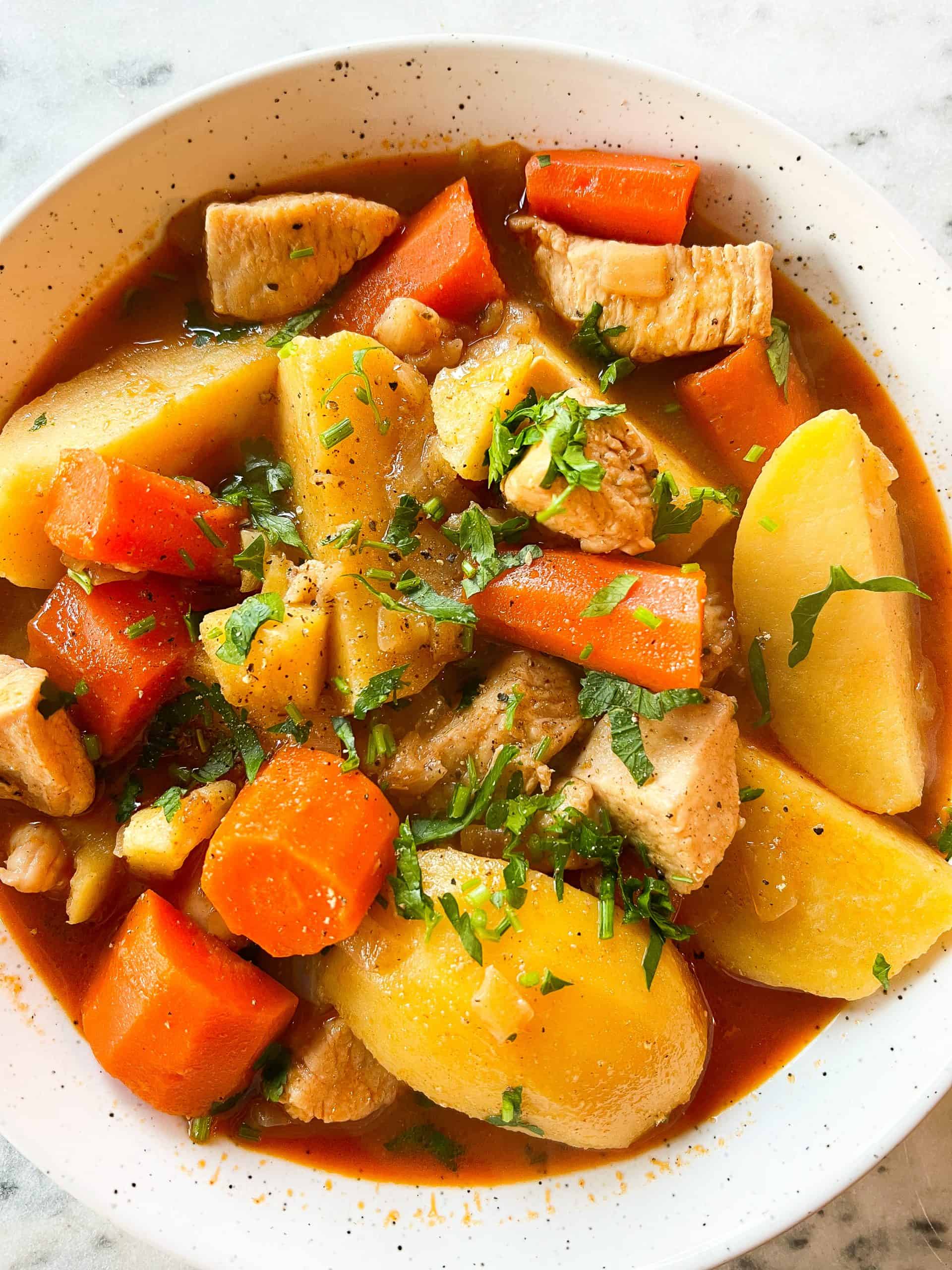 Chicken Stew Whole 30 Gluten Free The Lovely Dish 